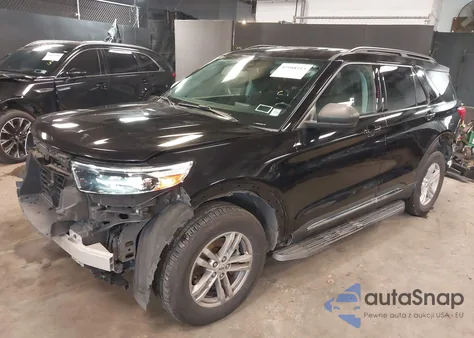 2020 Ford Explorer Xlt z USA, uszkodzony, nr VIN 1FMSK8DH9LGC55531